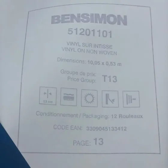 Шпалери Lutece Bensimon 51201101 Київ