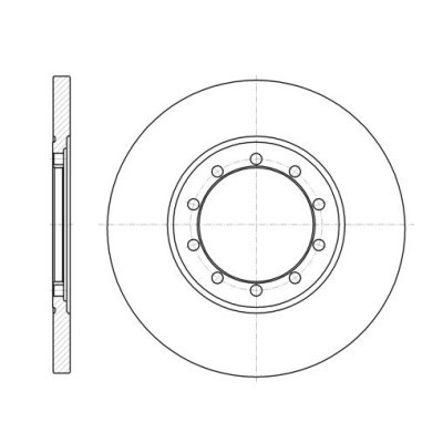 Тормозной диск REMSA 61201.00 Винница - изображение 1