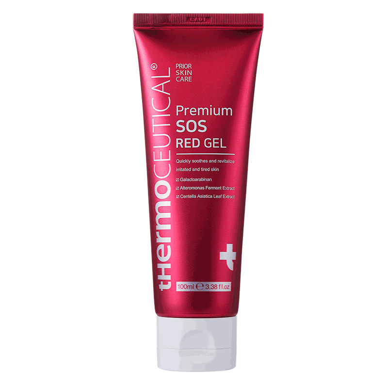 Маска-гель для чутливої та подразненої шкіри Premium SOS Red Gel - THERMOCEUTICAL 100 мл Дніпро - фото 2