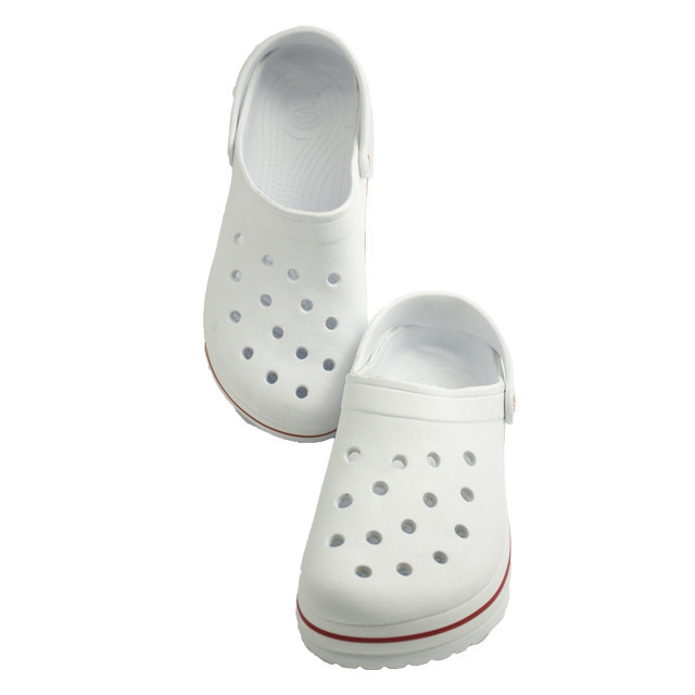 Кроки чоловічі білі сабо Медичне взуття "Прогрес Crocs" з великими дірками crocs чоловічі літні Київ - фото 9
