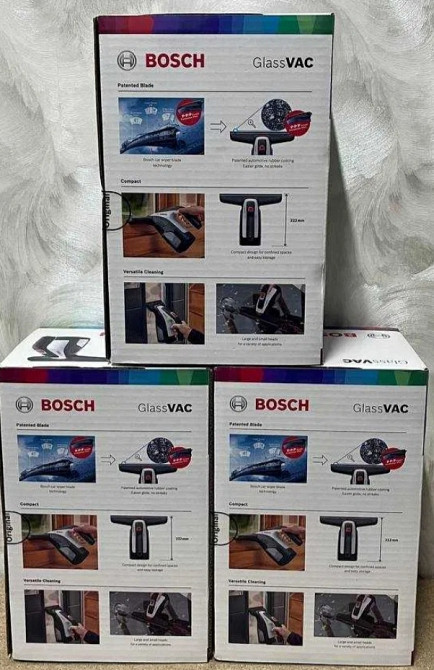 Оконный Пылесос: Bosch Glass VAC Full . Новый ! Тип пилососа:віконний пылесос. Киев - изображение 2