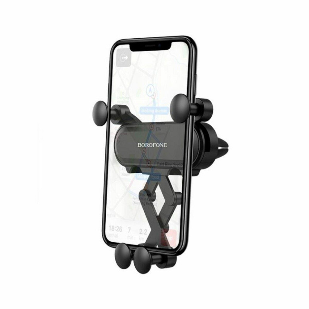 Автомобильный держатель крепление подставка для телефона смартфона BOROFONE BH19 Eddie на решетку вентиляции Одесса - изображение 5