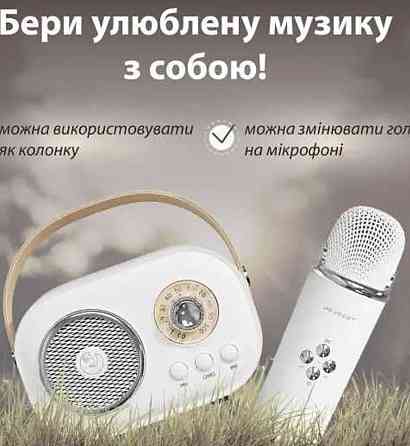 Колонка з мікрофоном PlatinumC-20 BT/TF/USB/FM Киев