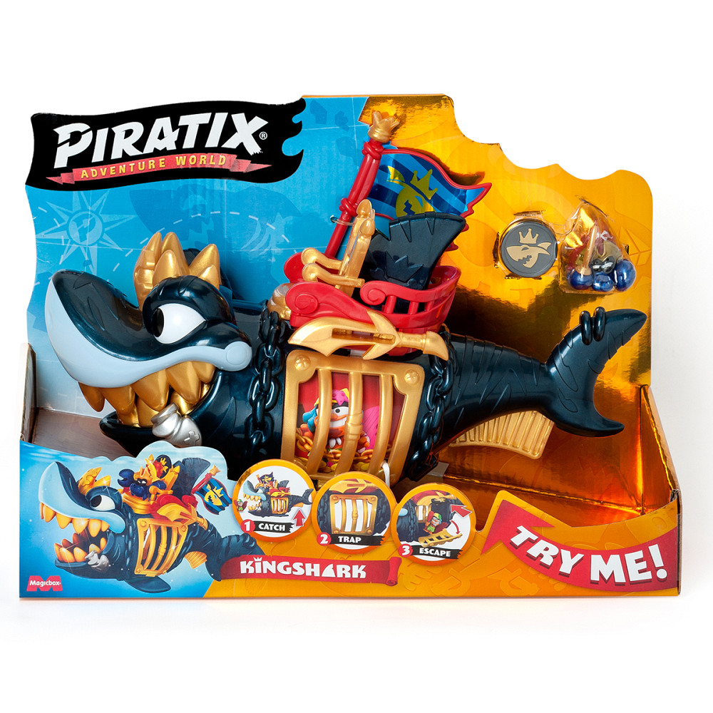 Ігровий набір Piratix S - Королівська чорна акула Дніпро - фото 1