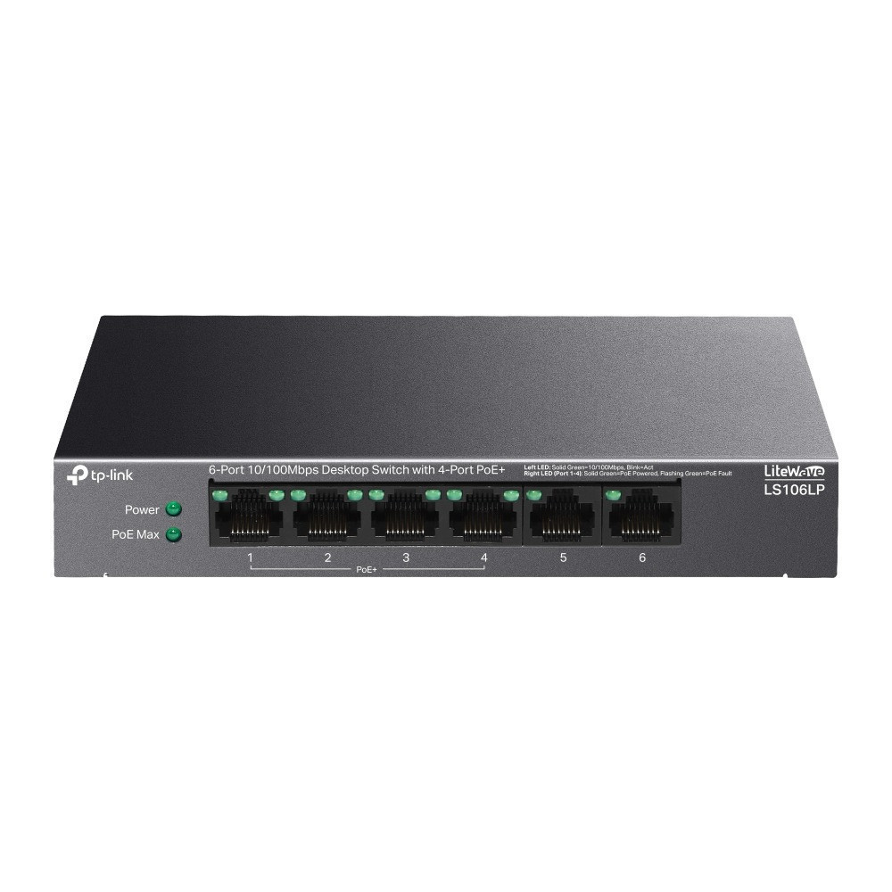 Комутатор TP-Link LS106LP ( 16656 ) Харків - фото 6