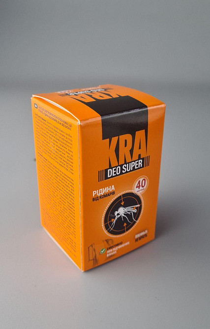 Біозахист Рідина KRA від комарів 40 ночей (1 пачка) Харків - фото 4