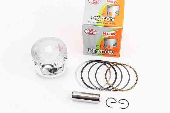 Поршень к-кт 100cc 50мм STD (палець 13мм) жовта коробка Киев