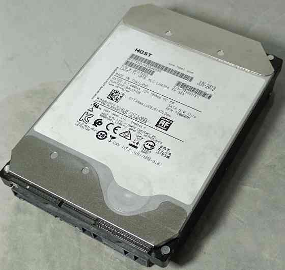 Хард диск HDD Hard HGST 10TB DC HC520 7200RPM запис CRM SATA інтерфейс. Харків