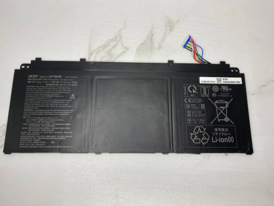 Оригінальна батарея (акумулятор) для ноутбука Acer Aspire S5-371 (AP15O5L, AP15O3K, 11.55V, 53.9Wh) — Б/В Київ