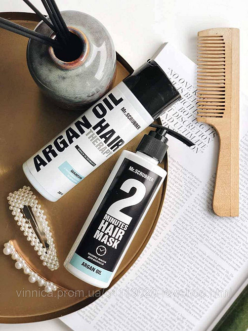 Шампунь для волосся Hair Therapy Argan Oil Mr.SCRUBBER 200 мл Черновцы - изображение 2