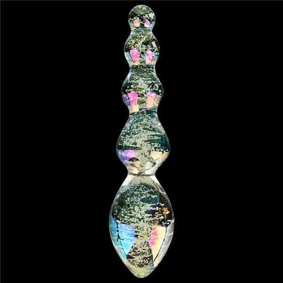 Стеклянный фаллоимитатор DILDO GLOW-IN-THE-DARK TWILIGHT GLEAM GLASS Sex Aura Киев
