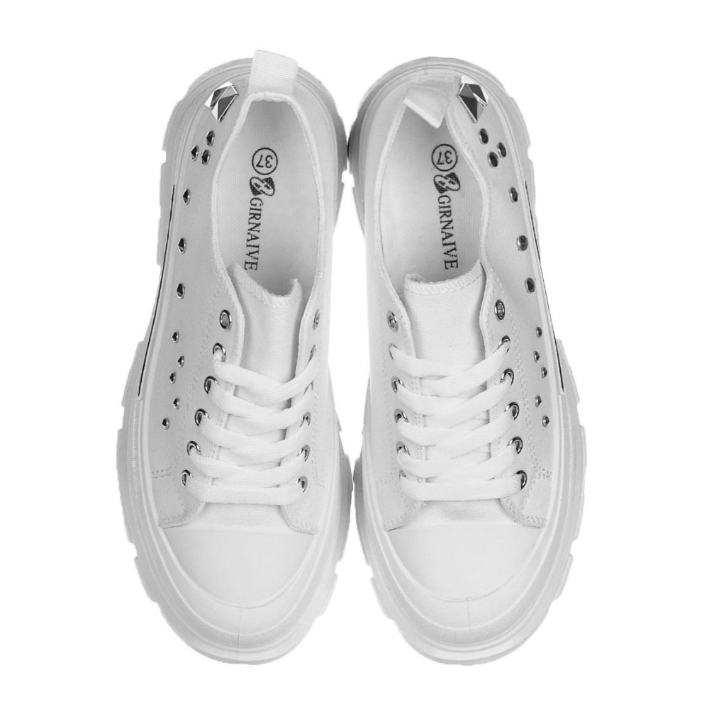 Жіночі Кросівки Кеди на Танкетці Білі Сліпони Мокасини на Платформі (розміри: 36,37,38,39,40,41) — 33-2 Дніпро - фото 10