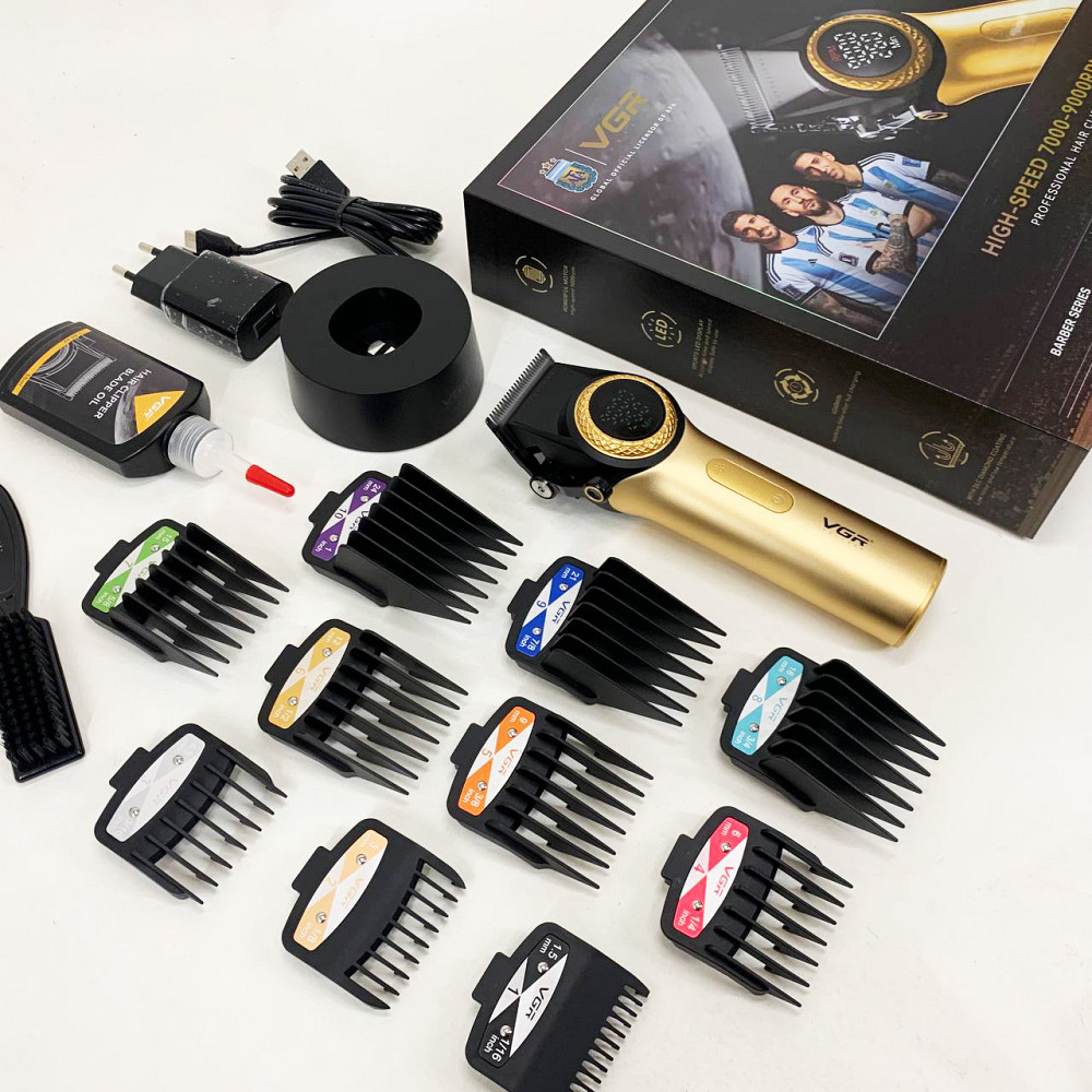 Універсальна машинка для стрижки голови та бороди, Електронна машинка для стрижки IA-11 Львів - фото 3