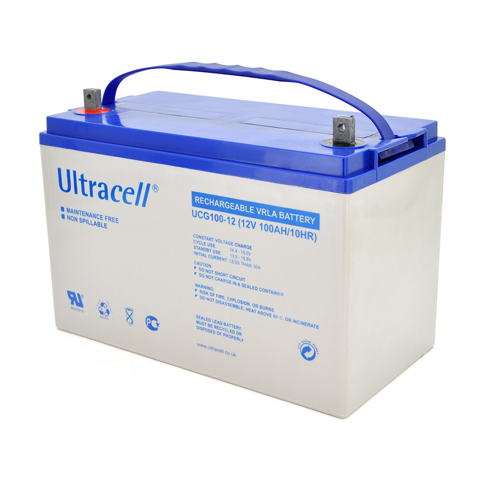 Акумуляторна батарея Ultracell UCG100-12 GEL 12V 100 Ah (328 x 173 x 232) White Q1/48 Київ - фото 1