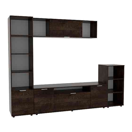 Стенка в гостиную Ketrin-4, Дуб Конкордия, 2440х425х1880 Львов