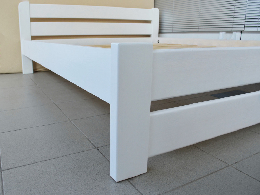 Деревянная кровать   Престиж 80х190, Ольха, Белый Харьков - изображение 8