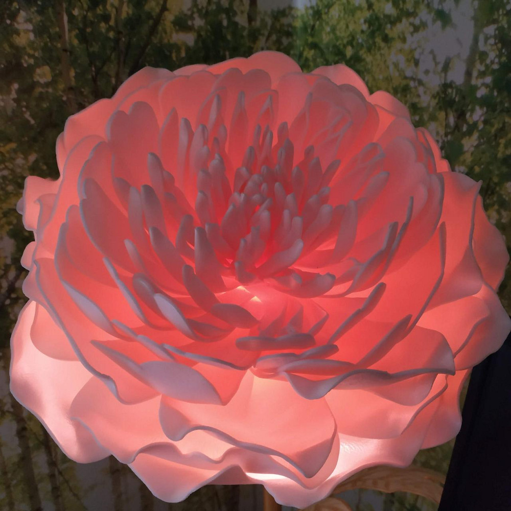 Міні-торшер "Пудровий півонія" Дніпро - фото 7