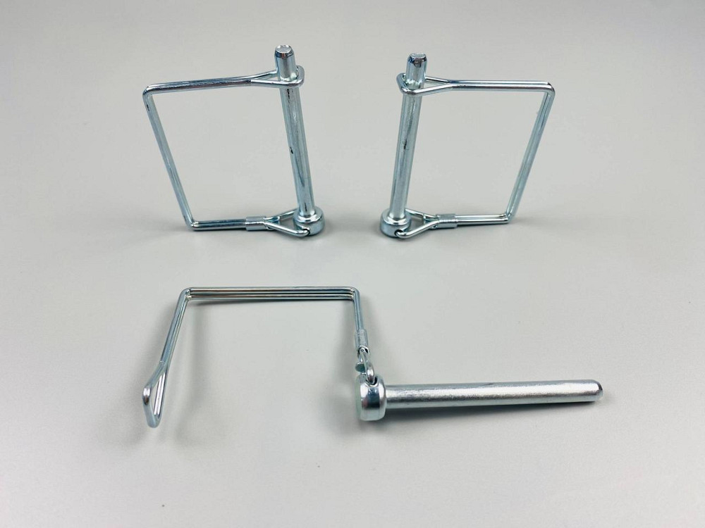 Палець із капелюшком стопорний 6х60 + блокувальний чек прямокутник Мукачево - фото 6