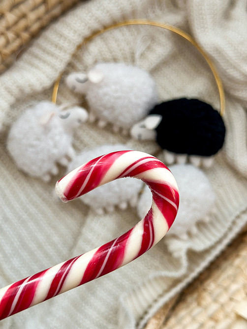 Мобіль на ліжечко для немовлят Овечки букле Київ - фото 7