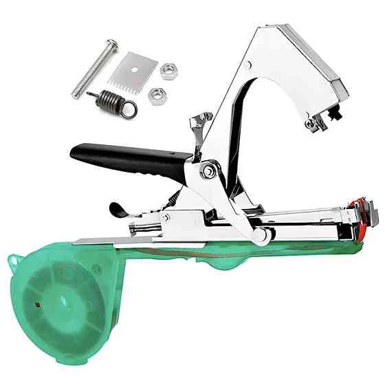 Степлер для подвязки растений Tapetool + Подарок Лента для степлера 26м, 1 шт / Степлер садовый для винограда Киев