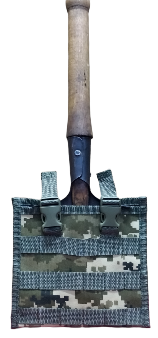 Чехол для лопаты лопатный подсумок 20*21 см с системой молли универсальный тактический Одесса - изображение 3