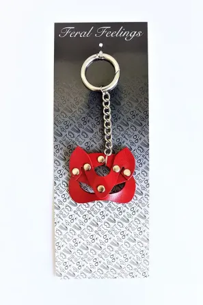 Брелок Кішечка Червоний Львов