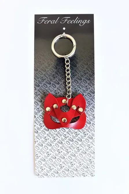 Брелок Кішечка Червоний Львів - фото 2