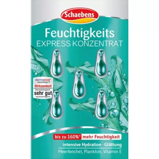 Концентрат Експрес Зволоження Schaebens, 5 шт (Німеччина) Schaebens Konzentrat Feuchtigkeits Express Львів