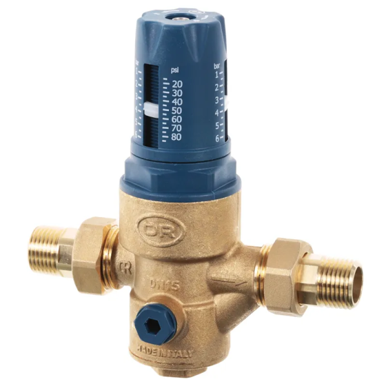 Редуктор тиску Roho R1202-050 - 1/2" ПН, PN25 (1-6 бар) мембранний (RO0145) Київ