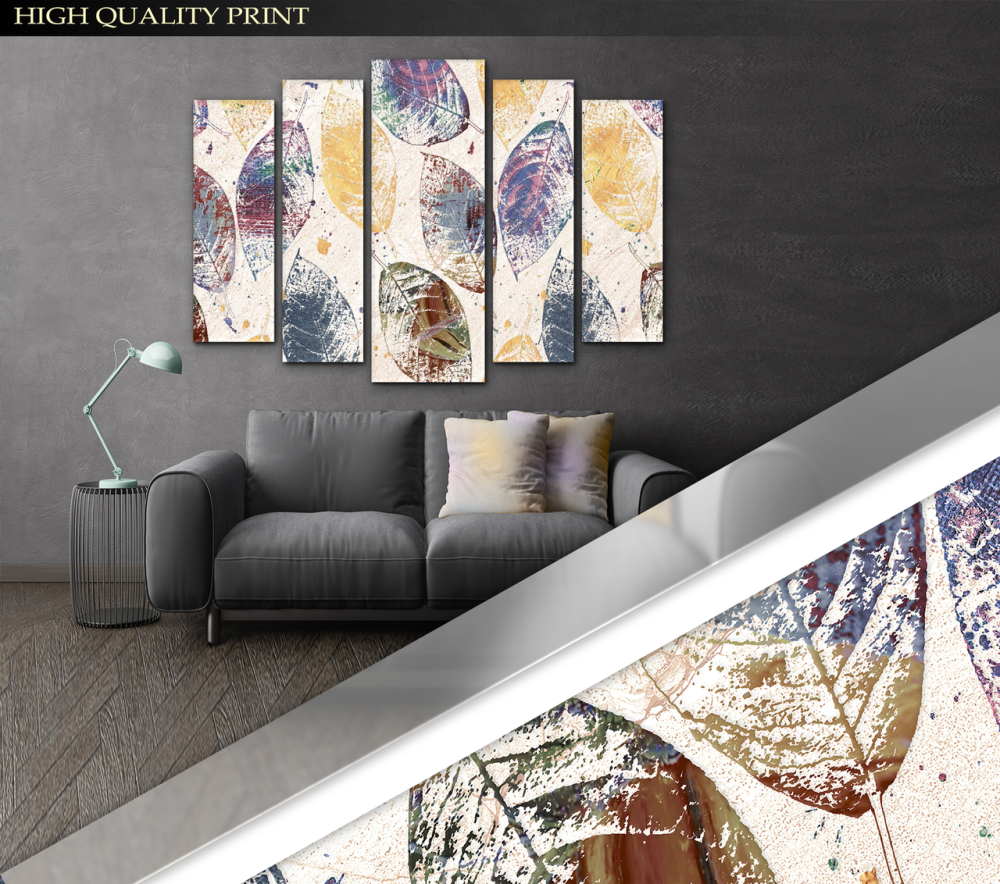 Модульна картина Абстракція Art-418_5 ( 80х118см ) Київ - фото 3