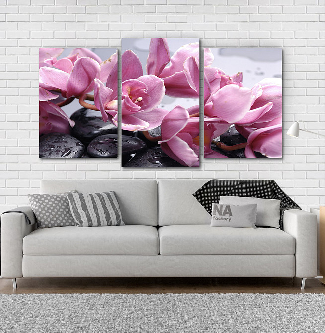 Модульная картина Цветы Art-16_3 Киев - изображение 2