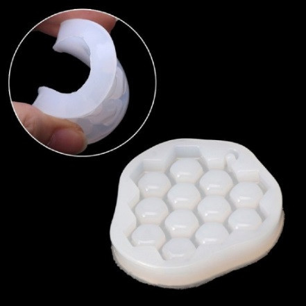 Молд кондитерский Соты 57 мм серый Киев - изображение 4