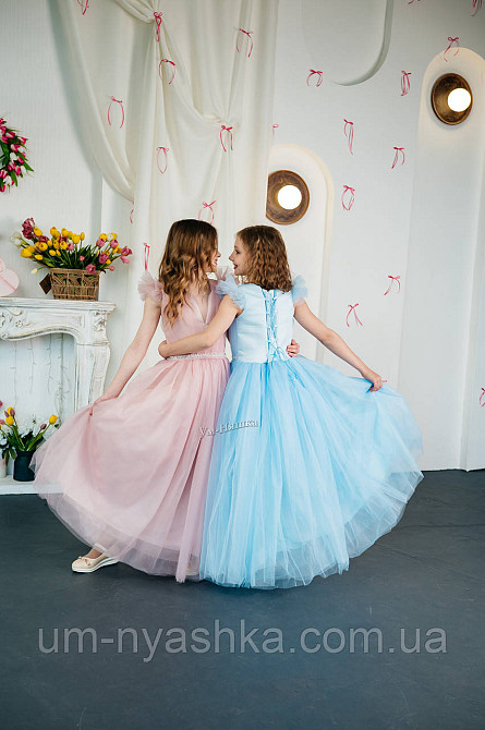 Длинное нарядное платье Драпировка на 5-8, 10-12 лет Кривой Рог - изображение 4