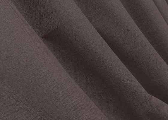 Комплект готових штор VR-Textil Льон блекаут № 1722ш Сіро-коричневий 115х270 см 2 шт (39-581) Київ
