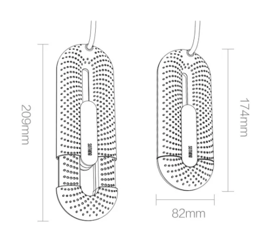 Сушилка для обуви Xiaomi Sothing Loop Stretchable Shoe Dryer Фиолетовая Черновцы