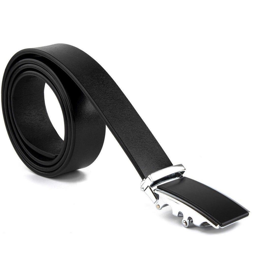 Ремень мужской черный прямоугольник (Vintage) Киев - изображение 2