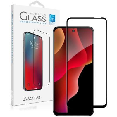 Стекло защитное ACCLAB Full Glue Infinix Hot 50i Black (1283126606885) Винница - изображение 1