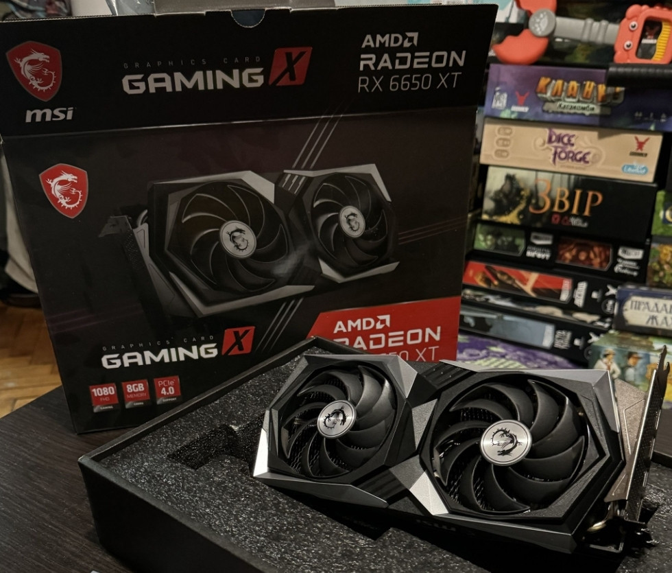 Відеокарта MSI Radeon RX 6650 XT GAMING X 8G Київ - фото 5