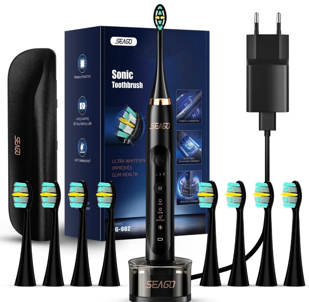 Електрична зубна щітка Seago SG-982 електрощітка зубна. Київ - фото 8