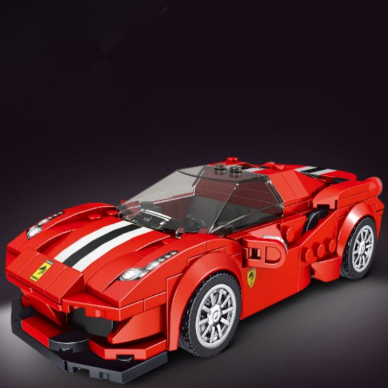 Конструктор Ferrari Спортивна машина 329 деталі, червона Кам'янець-Подільський