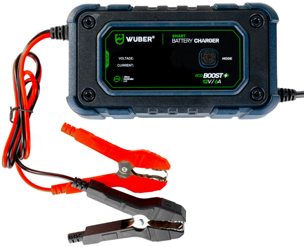 Зарядний пристрій для акумуляторів 12В 6А Wuber (Польща) Київ - фото 3