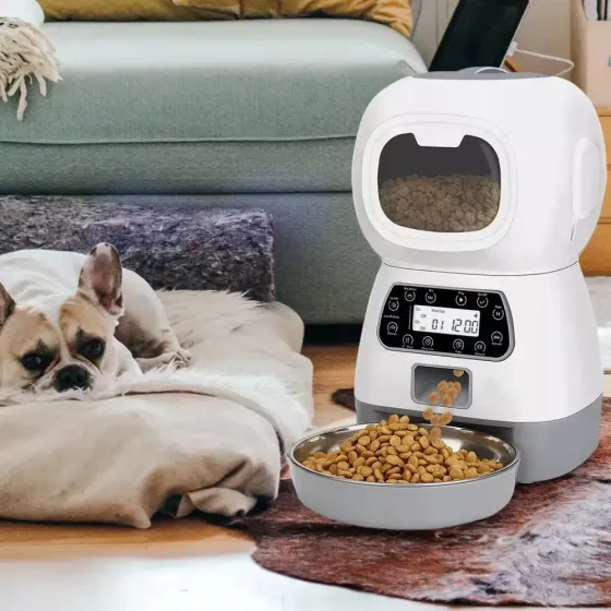 Умная автоматическая кормушка для кошек и собак 3.5л Киев