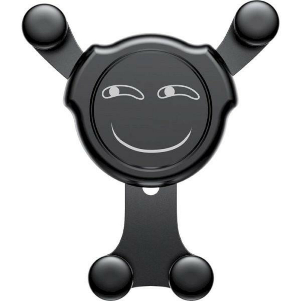 Тримач для мобiльного Baseus Emoticon Gravity Car Mount EMHJ Black Киев - изображение 1
