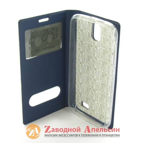 Чохол книжка Lenovo A328 Flip smart blue Одеса - фото 6