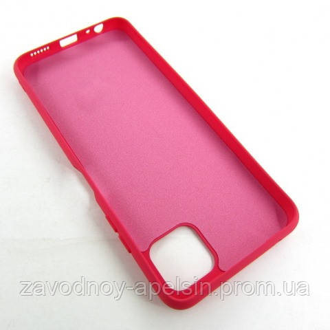 Samsung A22 5G A226 Чохол силіконовий Мікрофібра (червоний) Одеса - фото 2