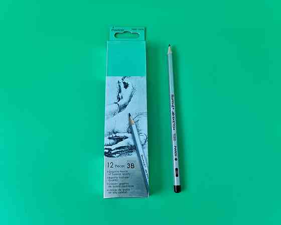 Олівець простий набір 12шт тм. Марко №7000-3B raffine Харків