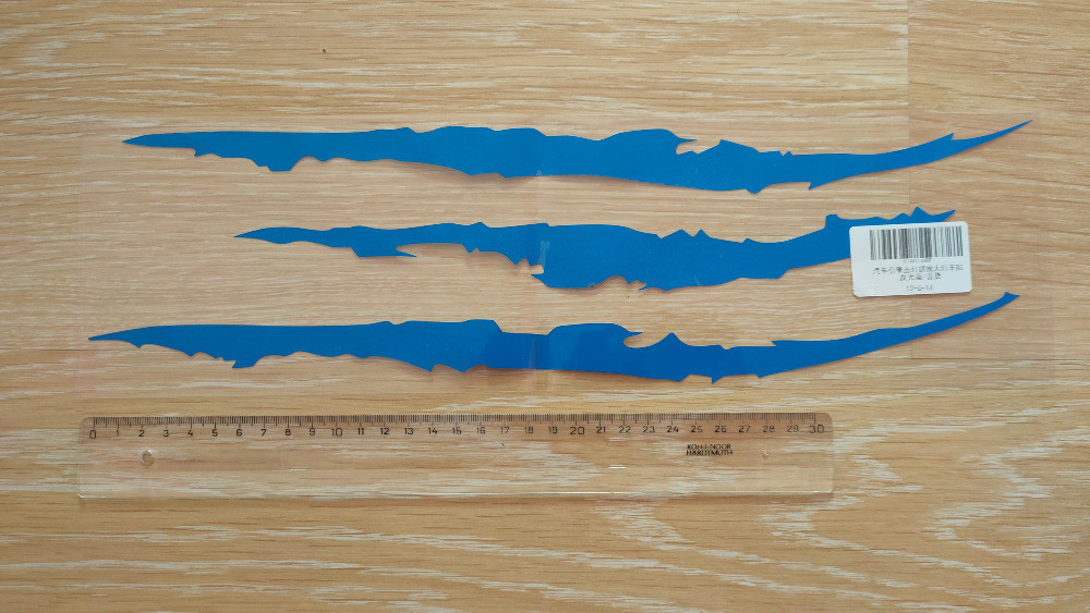 Наклейка на авто або мото у вигляді Подряпини. Київ - фото 5