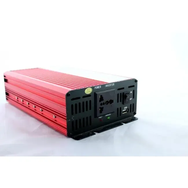 Інвертор UKC AR-2500W 12V–220V із плавним пуском і зарядкою АКБ 10A, перетворювач напруги Одеса - фото 2
