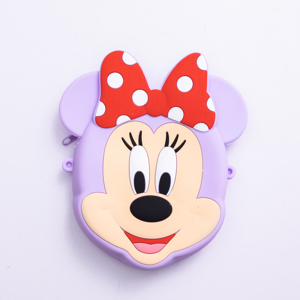 Силиконовая сумка Минни Маус для детей, фиолетовая Киев - изображение 2