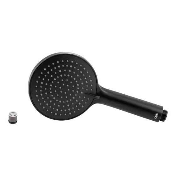 Лейка для ручного душа Qtap Rucni 115 мм круглая QTRUCA116O3PBB Black Matt Харьков